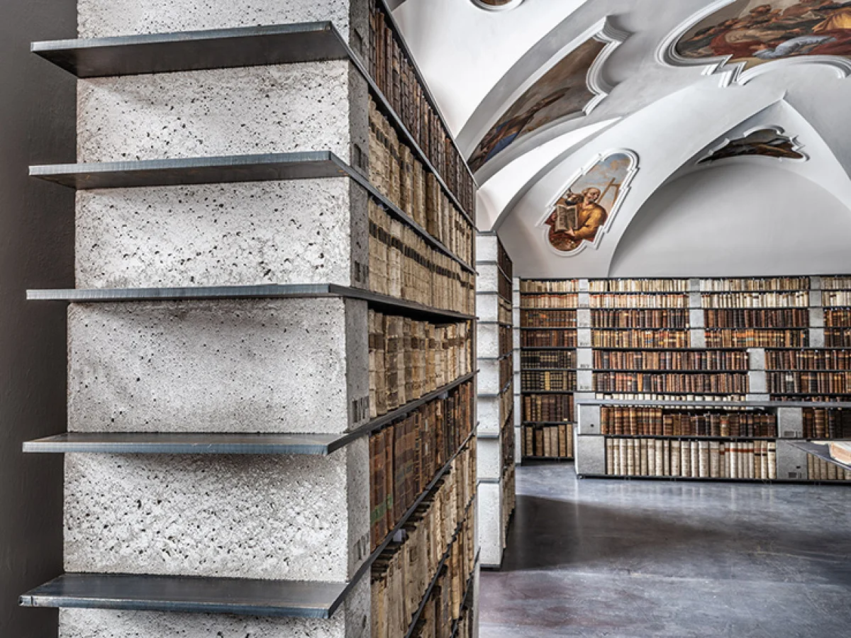 Knihovna v klášteře Želiv