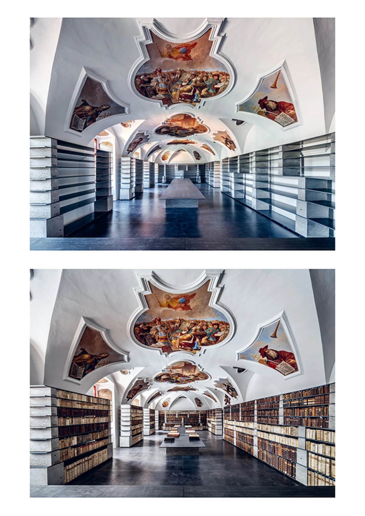 Knihovna v klášteře Želiv