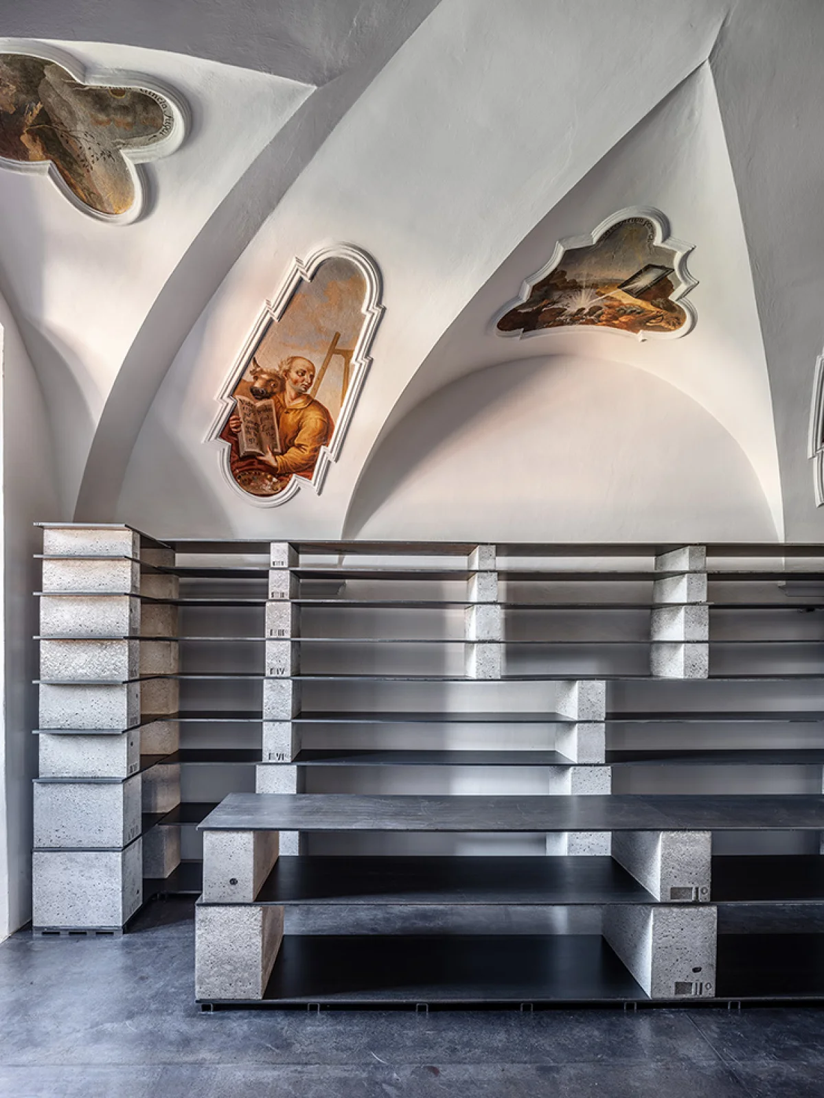 Knihovna v klášteře Želiv