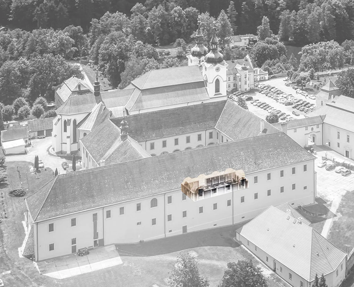 Knihovna v klášteře Želiv