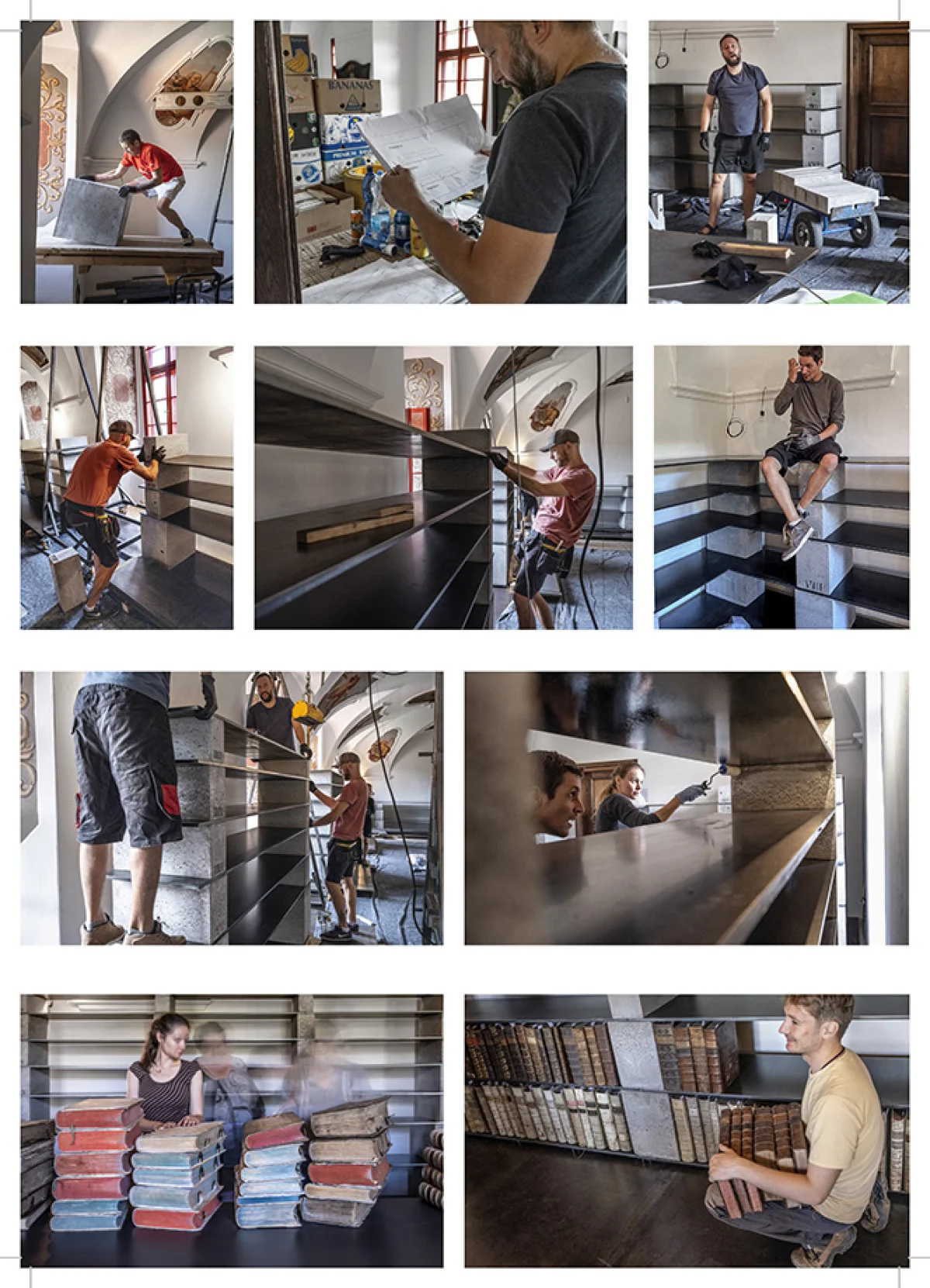 Knihovna v klášteře Želiv