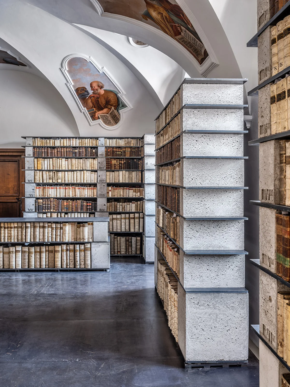 Knihovna v klášteře Želiv