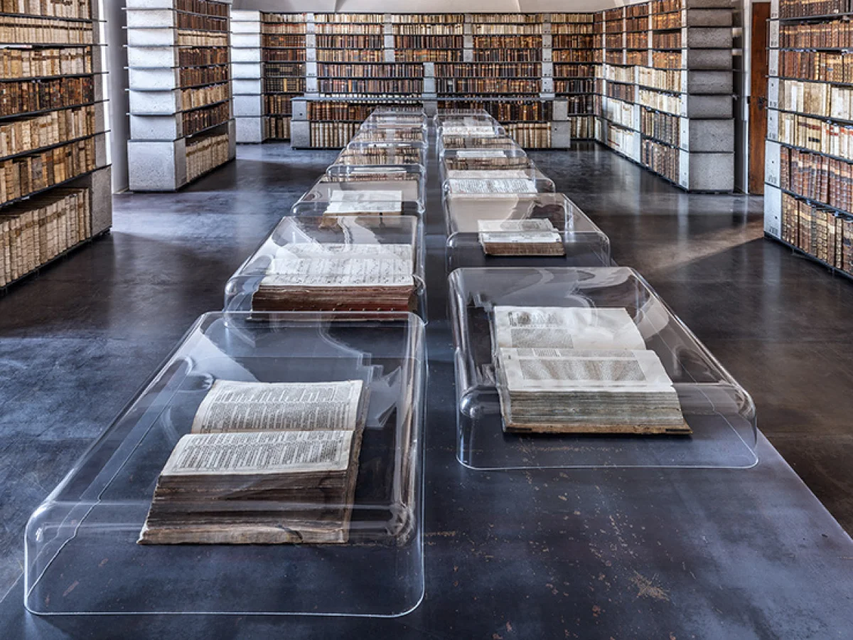 Knihovna v klášteře Želiv