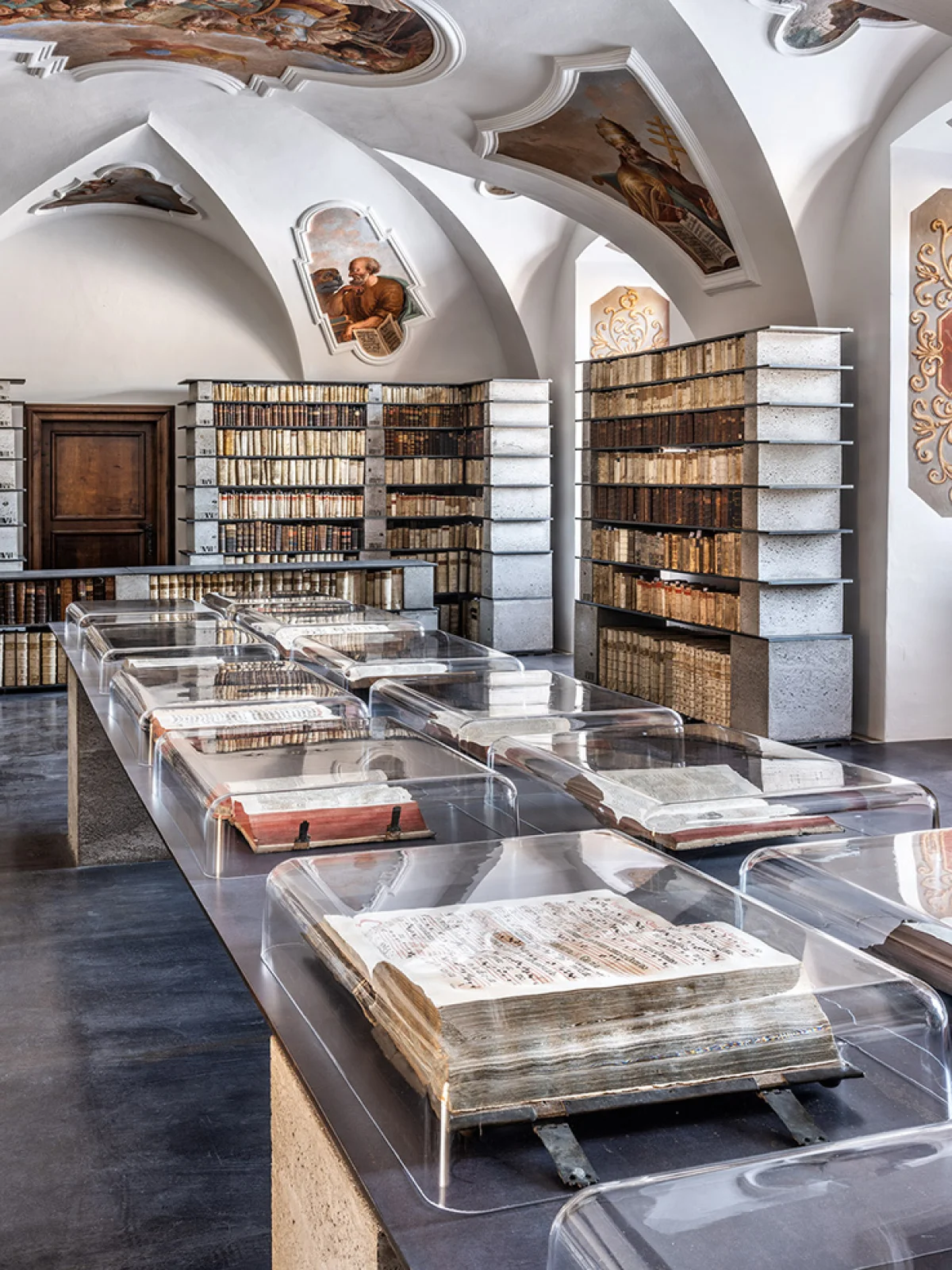 Knihovna v klášteře Želiv